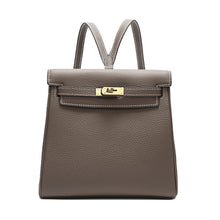 Fashionable leather handbags Puce Buckeye
