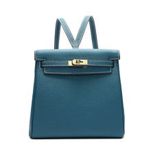 Fashionable leather handbags Puce Buckeye