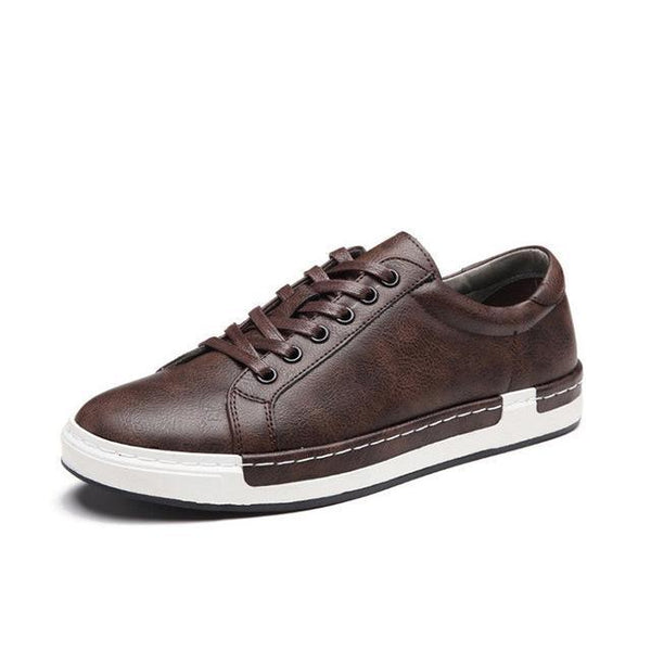 Handmade Men Shoes Puce Buckeye