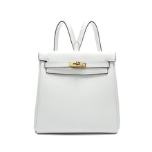 Fashionable leather handbags Puce Buckeye