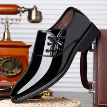 Trending Italian Patent Leather Shoes For Men Business Shoe Lace Up Oxfords Plus Size Male Wedding Party Shoes Men Black Leather Puce Buckeye