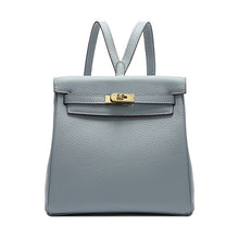 Fashionable leather handbags Puce Buckeye