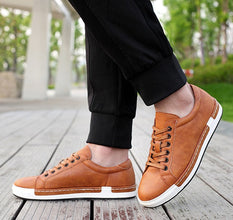 Handmade Men Shoes Puce Buckeye