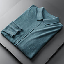Lapel Close-Fitting Wear With Spring And Autumn Cardigan Bottoming Sweater Men Puce Buckeye
