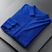 Lapel Close-Fitting Wear With Spring And Autumn Cardigan Bottoming Sweater Men Puce Buckeye