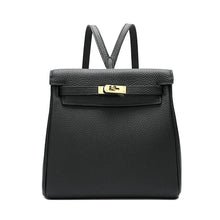 Fashionable leather handbags Puce Buckeye