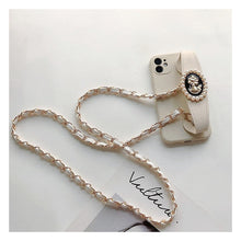 Wrist Strap Crossbody Chain Protective Case For Mobile Phones Puce Buckeye