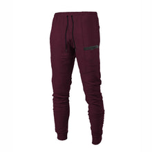 New Fitness Pants Casual Sweatpants Fashion High Street Trousers Pants Men Joggers Puce Buckeye