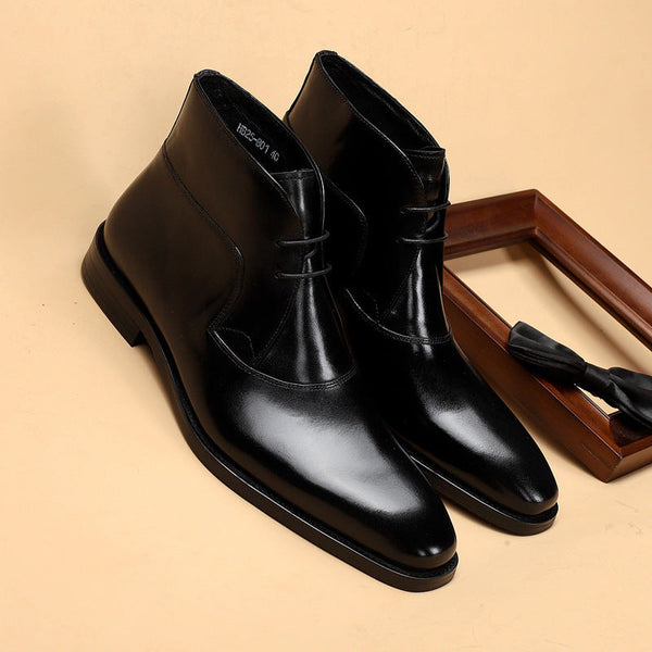Men's Shoes Martin Boots Men's Trend Shoes Men Boots Men's Shoes Men Trendy Shoes Puce Buckeye