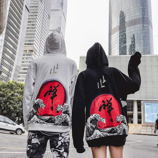 men hoodies party Sweatshirt loose Hoody Puce Buckeye