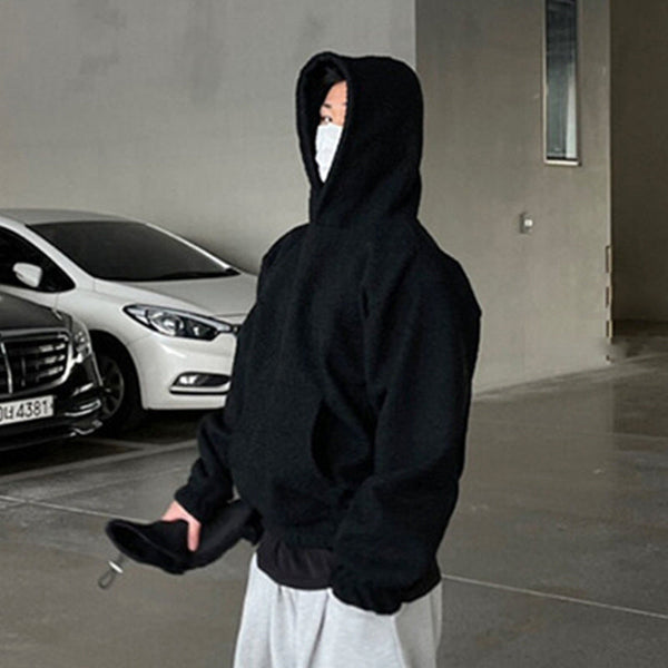 High-grade Couple Wear Hooded Sweater For Men And Women Puce Buckeye