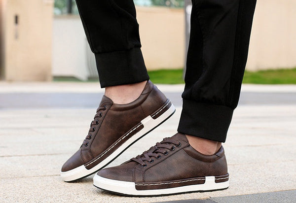 Handmade Men Shoes Puce Buckeye