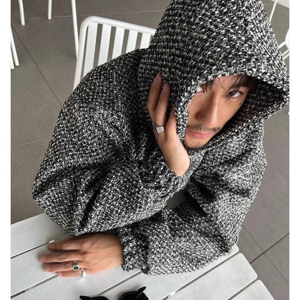 High-grade Couple Wear Hooded Sweater For Men And Women Puce Buckeye