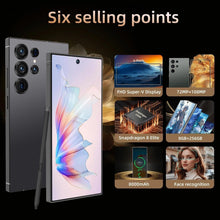S25 Ultra Cell Phone 5G Unlocked Phone,Smartphone With Tool Pen, Android 15.0 Cell Phone Puce Buckeye