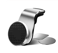 Magnetic Car Phone Holder Air Vent Magnet Mount Smartphone Phone Holder Car Rotation Bracket Puce Buckeye