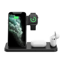 Wireless charger Three-in-one wireless charger for  phones and watches Puce Buckeye