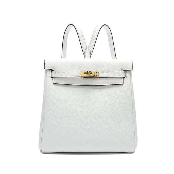 Fashionable leather handbags Puce Buckeye