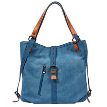 Canvas handbags Puce Buckeye