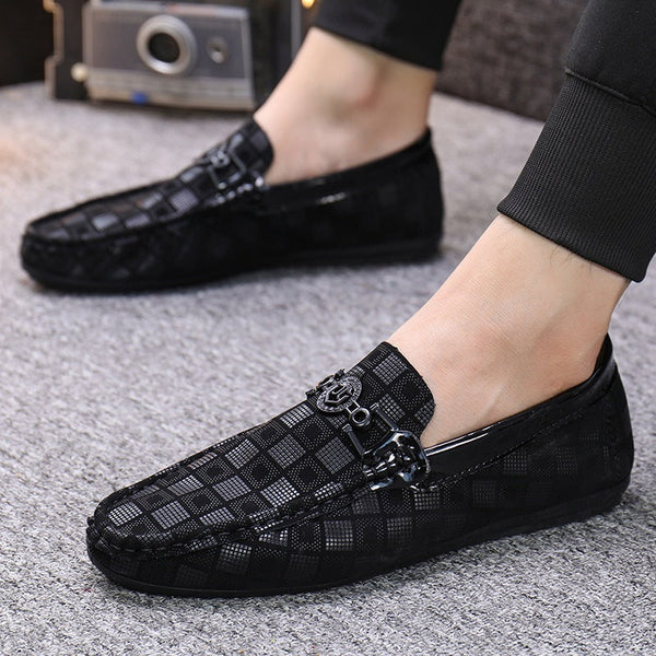 Shoes Casual Slip On Shoes Men Driving Shoes Fashion Puce Buckeye