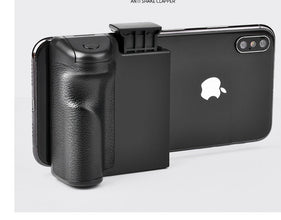 CapGrip Wireless Bluetooth Smartphone Selfie Booster One-Handed Shooting Aid Puce Buckeye