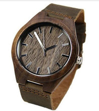Walnut Wooden Wrist watches Puce Buckeye