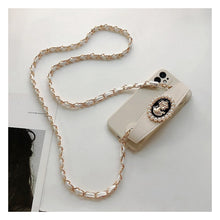 Wrist Strap Crossbody Chain Protective Case For Mobile Phones Puce Buckeye
