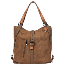 Canvas handbags Puce Buckeye