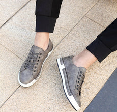 Handmade Men Shoes Puce Buckeye