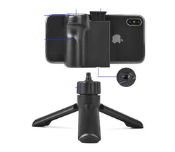CapGrip Wireless Bluetooth Smartphone Selfie Booster One-Handed Shooting Aid Puce Buckeye