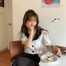 Women''s Clothing Short Sleeve Net Red Foreign Style Versatile Short Bubble Sleeve Sweater Puce Buckeye