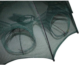 Fishing Bait Trap Crab Net Crawdad Shrimp Cast Dip Cage Fish Minnow Puce Gaia