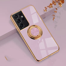 Car Electroplating Bracket Shell Suitable For Mobile Phones Puce Buckeye