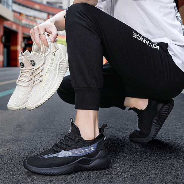Men Sneakers Lightweight Breathable Walking Shoes Men Puce Buckeye