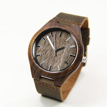 Walnut Wooden Wrist watches Puce Buckeye
