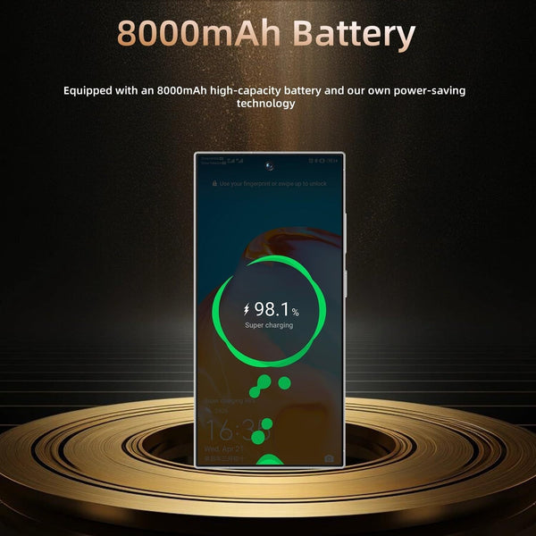S25 Ultra Cell Phone 5G Unlocked Phone,Smartphone With Tool Pen, Android 15.0 Cell Phone Puce Buckeye
