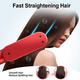 Hair Straightener USB Wireless Charging Crimson Medea