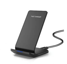 Vertical Wireless Charger Supports QI Charging, Suitable For   Mobile Phones Puce Buckeye