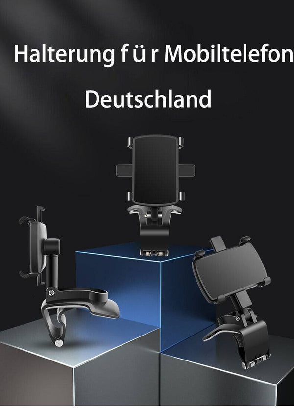Mobile Phone Holder Car Dashboard Universal Car Cell Phone Smartphone Holder 360 Puce Buckeye