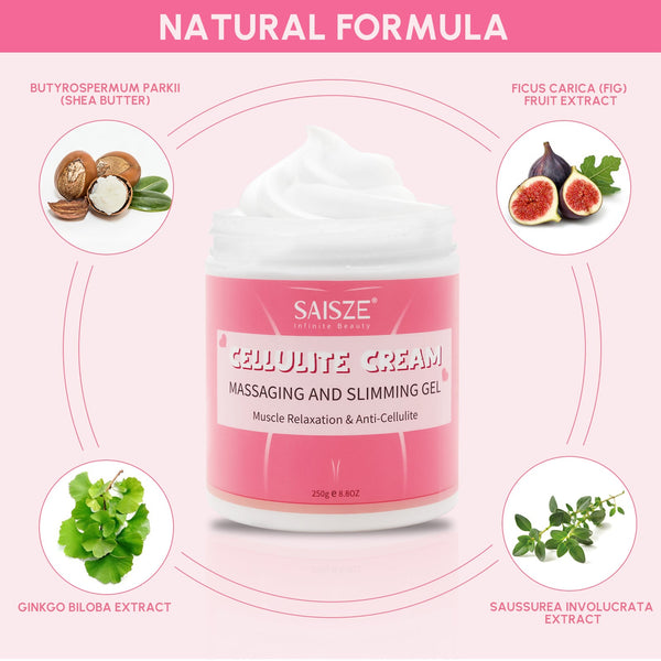 Anti Cellulite Slimming Body Sculpting Hot Cream Firming Body Lotion Pink Iolaus